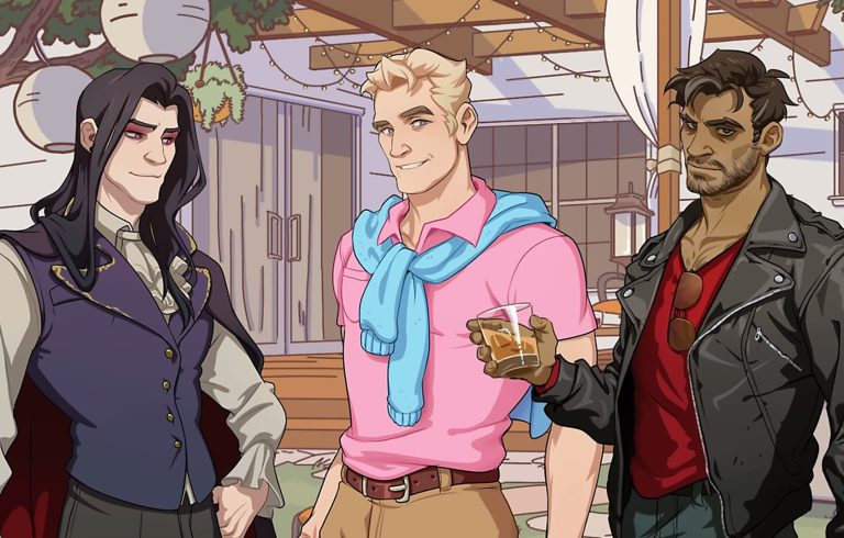 Dream Daddy: A Dad Dating Simulator